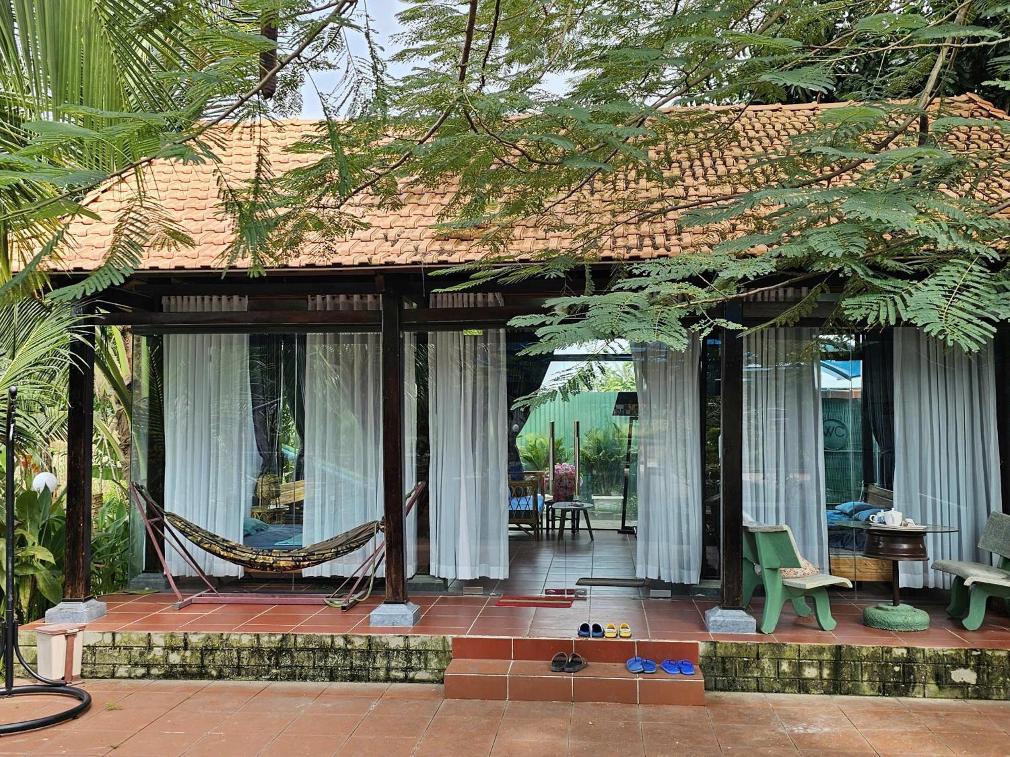 Phu Dien Homestay Cat Tien Exteriör bild